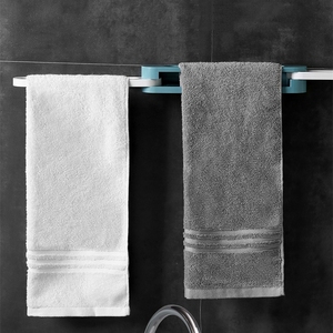 Three-in-one Folding Slippers Rack Holder <strong>Wall</strong> <strong>Mounted</strong> <strong>Shoes</strong> <strong>Storage</strong> Rack with Stickers - Product Image 6