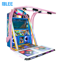 Machine d'arcade de danse populaire d'intérieur Pump It up Dance Machine Dance Revolution Arcade Machine for Game Center
