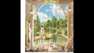 ผ้าม่านกันน้ำลายพิมพ์ดิจิตอลภูมิทัศน์ชายหาดทิวทัศน์3D สำหรับห้องนอน - Product Image 6