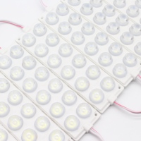 Module lumineux LED latéral de haute qualité SMD2835 12 puces bleu/jaune super luminosité extérieur étanche IP65 boîte lumineuse DC12V/24V
