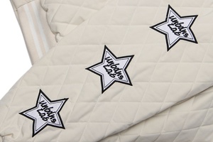 Áo khoác mùa đông nam kiểu dáng mới, thiết kế áo bóng chày, in logo, khóa kéo, lót bông, ấm áp, dáng rộng - Product Image 5