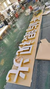 Insegna con Lettere 3D Retroilluminate a LED in Acciaio Inossidabile Resistente alle Intemperie, Lettere Pubblicitarie Personalizzabili Multicolore con <span class=keywords><strong>Dimensioni</strong></span> e Font Personalizzati - Product Image 4