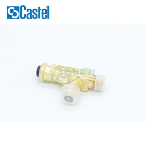 Válvula de Seguridad Castel 3065 4C 6C100 185 240 Roscada de Presión Fija para Componentes de Aire Acondicionado - Product Image 2