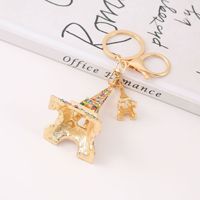 Porte-clés Tour Eiffel, Cadeau de Mode, Souvenir Touristique Attractions Mondiales Paris, France, Pendentif pour Sac Fourre-tout