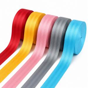 48mm Solid Color Nylon-Look Safety <b>Webbing</b> Durable Woven <b>Strap</b> for Baby Stroller Play Seat Harness Bag Accessories Home Textile - Product Image 1