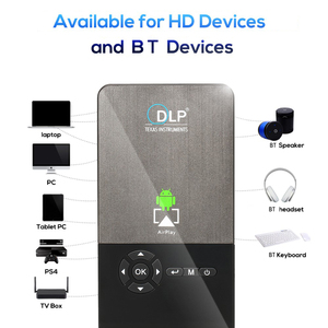 Máy Chiếu Mini 4K Máy Chiếu Đèn <span class=keywords><strong>Laser</strong></span> Nhỏ Màn Hình Full Hd Thông Minh Tiện Dụng Bền Chắc Cho Gia Đình Rạp Hát Tại Nhà - Product Image 2