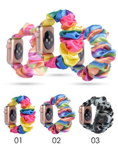Scrunchie elástico correas de reloj banda de reloj para <span class=keywords><strong>Apple</strong></span> <span class=keywords><strong>Watch</strong></span> banda <span class=keywords><strong>Serie</strong></span> <span class=keywords><strong>6</strong></span> 5 4 3 - Product Image 5