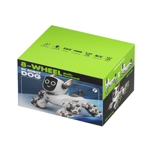 รีโมทคอนโทรลไร้สาย หุ่นยนต์สุนัขกลไกอเนกประสงค์ JJRC Q193 หุ่นยนต์สุนัข 8 ล้อ ของเล่นเสริมพัฒนาการเด็กเล็ก - Product Image 6