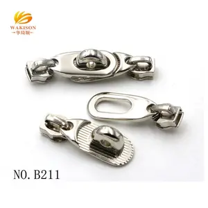 Good quality bag fittings customize zipper puller set with hasp and latch for backpack and luggage