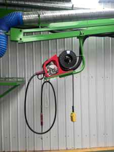 Электрическая пылеулавливающая сварочная штанга SPE705, которая помогает решить проблему беспорядка в мастерской - Product Image 5