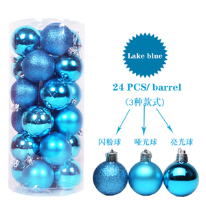 Suministros de Decoración de Lujo, Juego de Bolas de Navidad Personalizadas Brillantes en Dorado, Rosa y Rojo, Venta al por Mayor - Product Image 5