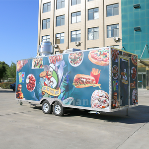 CAMP remorque de camion de nourriture standard us pancake beignet van imbisswagen remorque de concession de camion de nourriture - Product Image 6