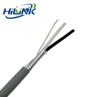 Câble de sécurité 16AWG 2C en PVC, câble de communication électronique blindé en aluminium et polyéthylène pour la maison 8719