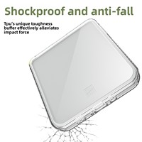 Étui de protection transparent en TPU + PC pour Baicixuan Max Vocabulary Machine 360 °   Coque de protection intégrale antichoc et anti-chute