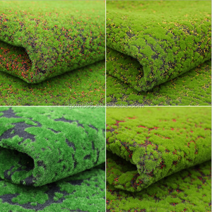 Alfombra de musgo artificial de aspecto natural, colgante de pared de alta simulación, alfombrilla de musgo verde de jungla sintética para hotel y <span class=keywords><strong>restaurante</strong></span> - Product Image 2