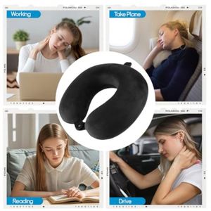 Almohada en Forma de U con Logotipo Personalizado, Almohada para Sofá, Oficina, Siesta, Almohada Multifuncional Estampada para Viajes de Negocios en Avión - Product Image 5