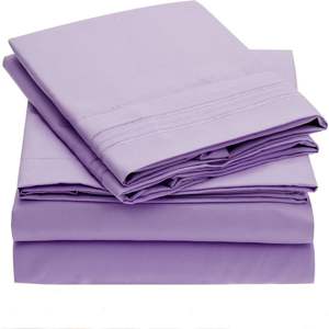 Juego de Funda Nórdica Bordada de 4 Piezas Más Vendido, Estilo Sencillo Tejido, Ropa de Cama Orgánica Ecológica de 600 Hilos para el Mercado Norteamericano - Product Image 5