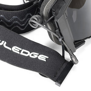 משקפי סקי ניו טק HB-50F מקוטבים, פוטוכרומיים, נגד אדים, עם עדשה גלילית מתחלפת לאופנועי שטח ואופנועי שלג - Product Image 4