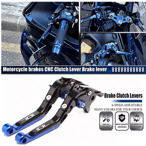 คันเบรกและคลัตช์แบบพับได้ CNC สำหรับรถมอเตอร์ไซค์ Husqvarna 701 Supermoto <span class=keywords><strong>Enduro</strong></span> ปี 2017-2019 และ SVARTPILEN 701 ปี 2019-2020 - Product Image 1
