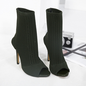 Nouvelles chaussettes élastiques pour bottes, chaussures pour femmes, printemps et hiver 2024, tailles 35-42 - Product Image 5