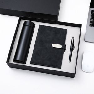 Complete Business Gift Package Featuring Notebook Insulated Cup and Pen Set in Sophisticated Presentation <b>Box</b> - Product Image 2