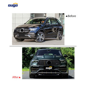 GUGO Upgrade Bodykit para 2020-2023 <span class=keywords><strong>Mercedes</strong></span>-Benz <span class=keywords><strong>GLE</strong></span> <span class=keywords><strong>Coupe</strong></span> C167 New Car Bumper Grill Enhance <span class=keywords><strong>GLE</strong></span> <span class=keywords><strong>63</strong></span> <span class=keywords><strong>AMG</strong></span> Model Car Bumpers - Product Image 2
