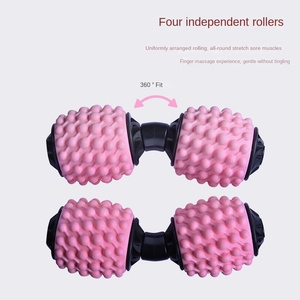 Muscle Relaxer Shaft Clamp <b>Roller</b> Massager for Yoga <b>Exercises</b> Leg Rolling Massager Pain Relief Mobility Foot Therapy Tool Unisex - Product Image 3