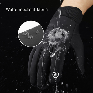 Gants <span class=keywords><strong>de</strong></span> <span class=keywords><strong>ski</strong></span> d'hiver, écran tactile, imperméables, coupe-vent, chauds, pour la moto, la motoneige, en polyester - Product Image 2