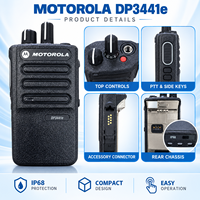 Radio portable Motorola DP3441e XiR E8600i DGP8050e VHF UHF, radio bidirectionnelle DMR IP68 WiFi Bluetooth GPS pour entrepôt et usine