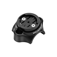 IKUOS Capuchon de potence de vélo pliant en alliage d'aluminium, support de fixation pour ordinateur de bord SC01 compatible Java Neo Double-Bolt