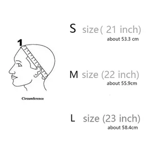 Siyah S/<span class=keywords><strong>M</strong></span>/L Beden Orta U Bölü<span class=keywords><strong>m</strong></span>ü Dantel Ağ Elastik Ayarlanabilir El Dokuması Peruk Bonesi Temel Yapı<span class=keywords><strong>m</strong></span> Saç Eklenmesi DIY Atkı - Product Image 3
