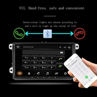 Autoradio multimédia Android 15 2+32G 9 pouces avec navigation GPS pour VW Volkswagen Passat Jetta Golf Polo Tiguan Skoda