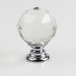 Wholesale and Low Price Clear Crystal Furniture Cabinet Drawer Pull <b>Knob</b> Crystal Cabinet Pull Handles - Product Image 6
