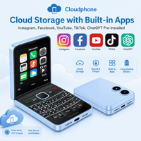 Teléfono Móvil Básico Plegable Pocket2 4G con IA Chatgpt Llamadas y Mensajes de Texto VoLTE 4G Regalo Personalizado Compra y Venta