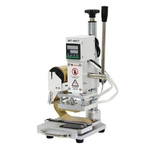 Digital Hot Foil Stamping Machine Leather Embossing Machine Heat Pressing Machine for Wood Custom Logo Stamp Bronzing <b>Printer</b> - Product Image 1