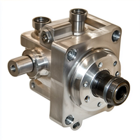 Pompe à carter sec en acier inoxydable sur mesure, usinée CNC, pour moteurs automobiles de course et haute performance