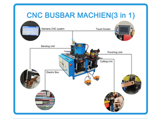 Nguồn nhà máy nhà sản xuất CNC thanh cái máy đấm Cắt Uốn đồng thanh cái cho thiết bị chuyển mạch điện - Product Image 3