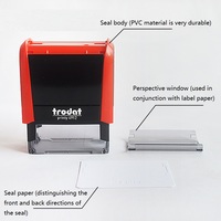 Tampon encreur automatique Deskmate pour dépôt bancaire personnalisé reçu par e-mail timbres Machine de fabrication de timbres en caoutchouc