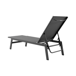 <span class=keywords><strong>Chaise</strong></span> longue pliable d'extérieur en gros <span class=keywords><strong>pour</strong></span> usine, transat réglable à 5 positions avec maille respirante <span class=keywords><strong>pour</strong></span> <span class=keywords><strong>piscine</strong></span> et jardin - Product Image 4