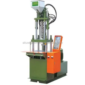 Clamping force 35 tons vertical plastic power cord plug injection molding machine