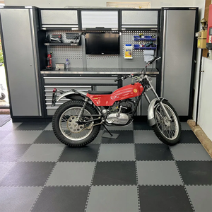 High Duty 500*500*40mm <strong>PVC</strong> Interlocking Garage <strong>Floor</strong> <strong>PVC</strong> Garage <strong>Floor</strong> Tiles Garage <strong>Floor</strong> - Product Image 4