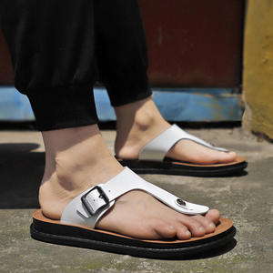 Men'S Outdoor <b>Sandals</b> Bathroom Anti-Slip Thick Soled Cushioned Slippers Men'S Soft Household Slippers - Product Image 4