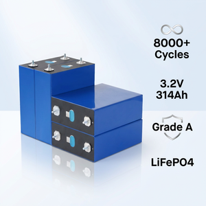 Batería de fosfato de hierro y litio (LiFePO4) de 3.2V 314Ah, 8000+ ciclos, nueva, para almacenamiento de energía solar en el hogar (ESS) - Product Image 1