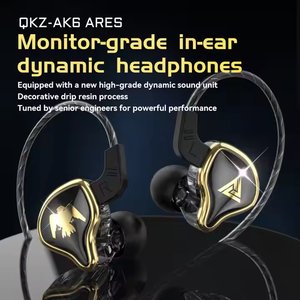 AK6-<span class=keywords><strong>Ares</strong></span> Auriculares Intrauditivos con Cable, Auriculares Deportivos HIFI con Micrófono, Auriculares con Cable de Alta Fidelidad - Product Image 4