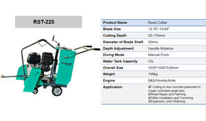 Rijzende Ster Hoge Snelheid Benzine/Diesel Betonnen Vloer Wegsnijder 33l Watertank Machine Soepele Rotatie Aanpassing Motorkern - Product Image 6