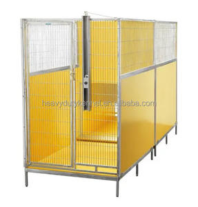 Casetas para Perros de Acero Inoxidable de Alta Resistencia con Diseño Sólido y Puerta de Vidrio - Product Image 2