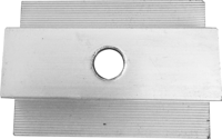 Collier de serrage intermédiaire en aluminium pour panneaux solaires photovoltaïques, idéal pour les systèmes de montage solaire sur toiture (vente en gros)