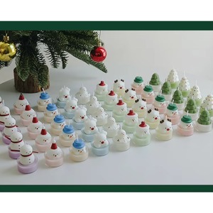 New Arrival Super Cute Mini Christmas Tealight Scented <b>Candle</b> Table Decorative <b>Candles</b> with Individual Packing - Product Image 3