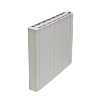 Contrôleur de thermostat numérique programmable en céramique à inertie avec écran LCD radiateurs à panneaux en aluminium moulé sous pression pour grand espace