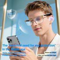 AI Translator Chat Gpt GY600 Gafas de lectura Asistente de voz multilingüe Auriculares Anti Blue Light Smart AI Gafas